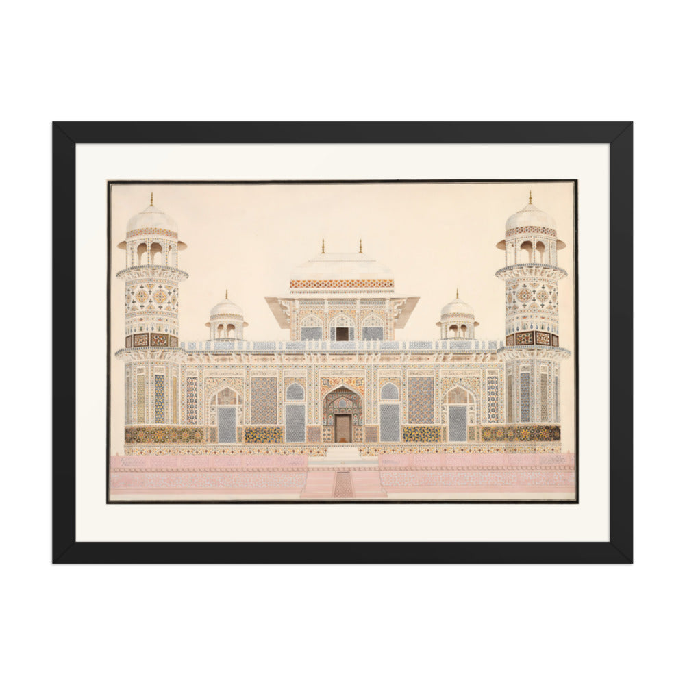 The Tomb of I'timad-ud-Daula — Restored Mughal Wall Art — view 1