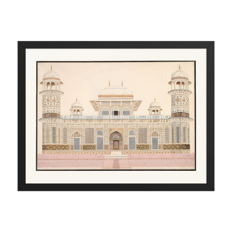 The Tomb of I'timad-ud-Daula — Restored Mughal Wall Art