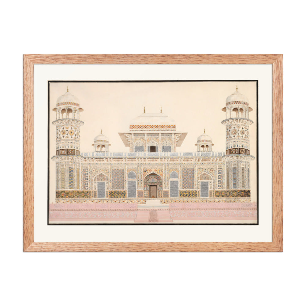 The Tomb of I'timad-ud-Daula — Restored Mughal Wall Art — view 3
