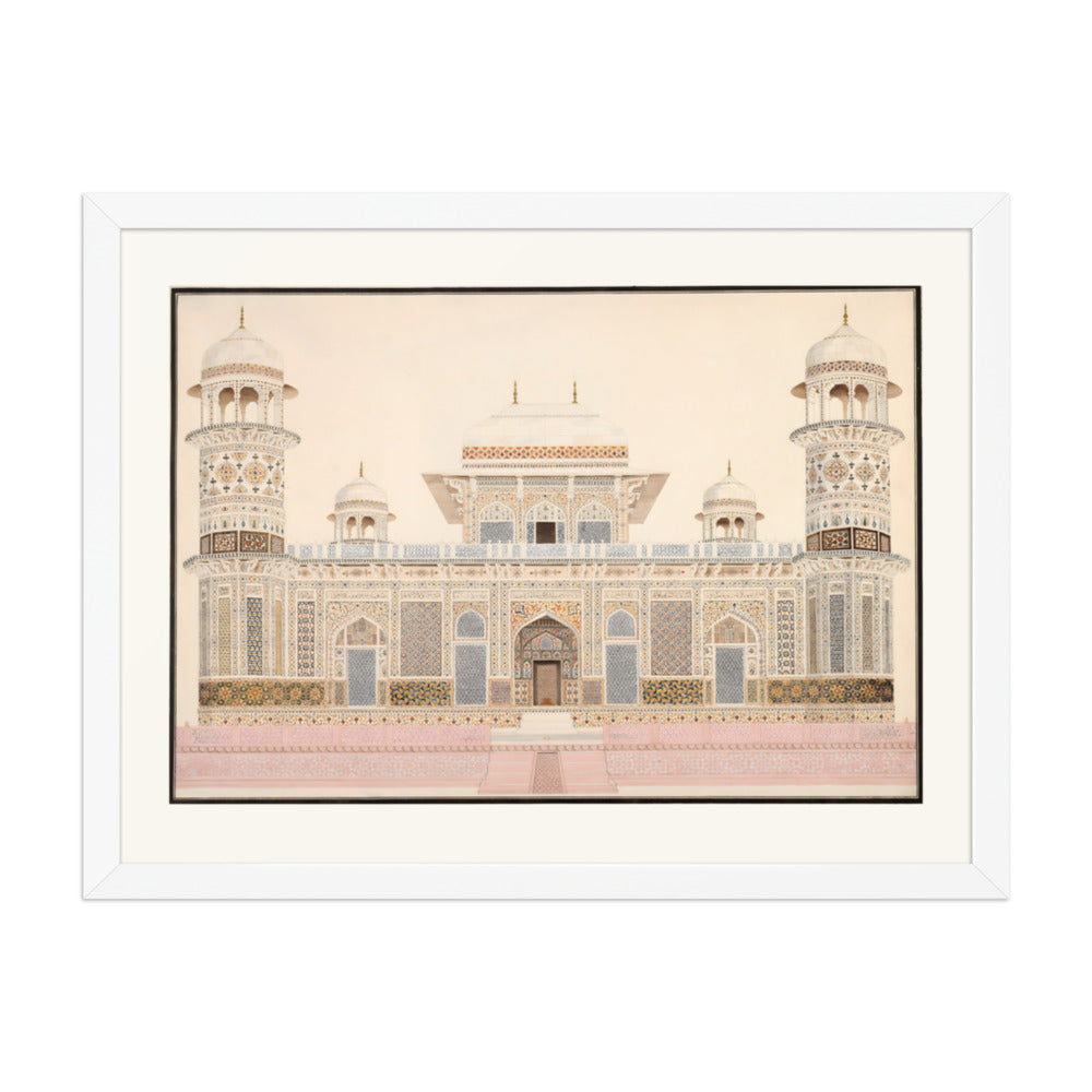 The Tomb of I'timad-ud-Daula — Restored Mughal Wall Art — view 5