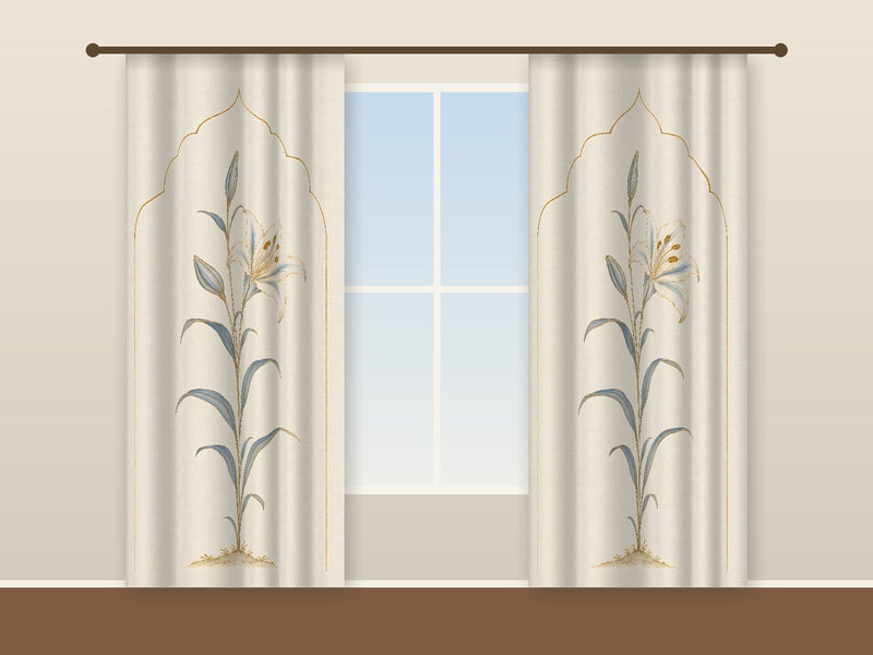 Arch & Lily Blackout Curtain — Ivory