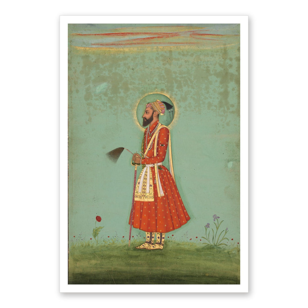 Aurangzeb — Restored Mughal Wall Art — view 7