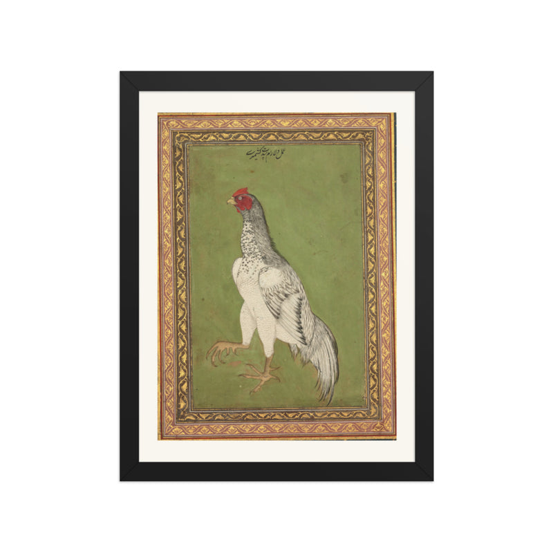 Rooster — Restored Mughal Wall Art