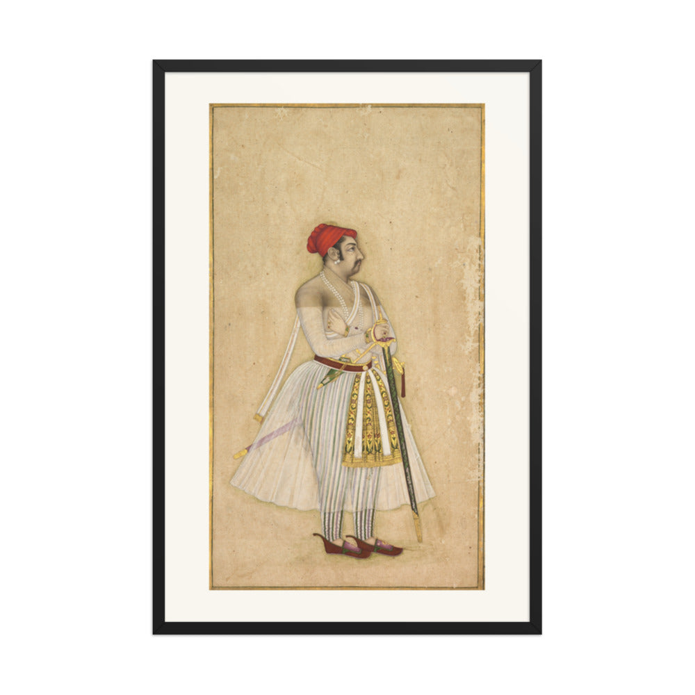 Jaswant Singh of Jodhpur (reigned 1635–1678) — Restored Rajput Wall Art — view 8