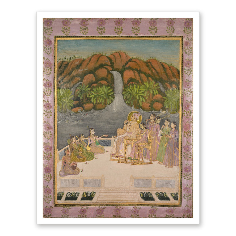 Portrait of Sardar Singh of Kishangarh — Restored Rajput Wall Art — view 7