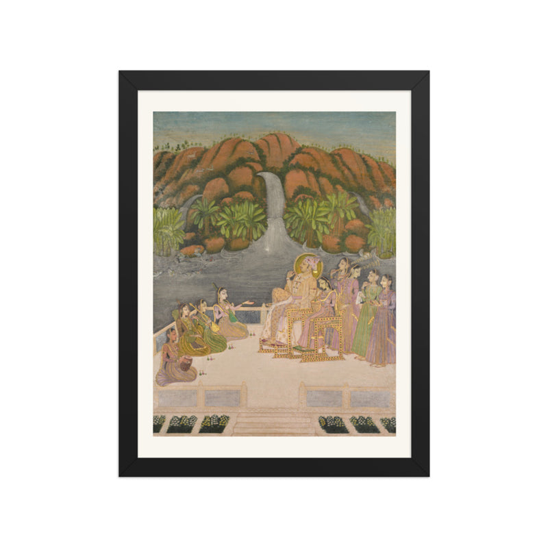 Portrait of Sardar Singh of Kishangarh — Restored Rajput Wall Art