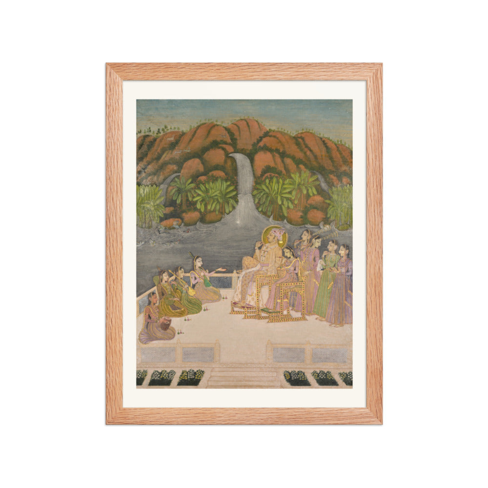 Portrait of Sardar Singh of Kishangarh — Restored Rajput Wall Art — view 2