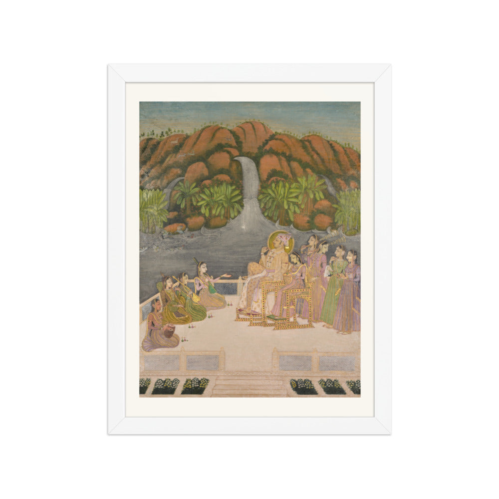 Portrait of Sardar Singh of Kishangarh — Restored Rajput Wall Art — view 3