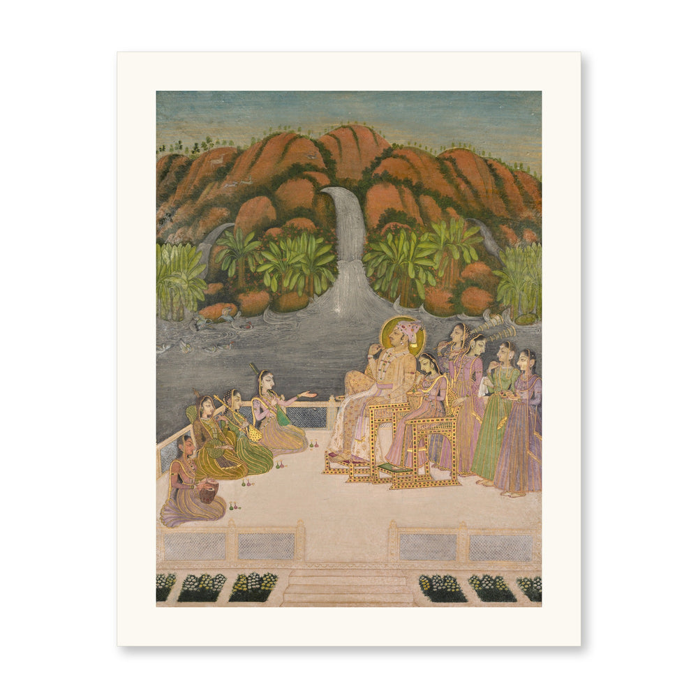 Portrait of Sardar Singh of Kishangarh — Restored Rajput Wall Art — view 7