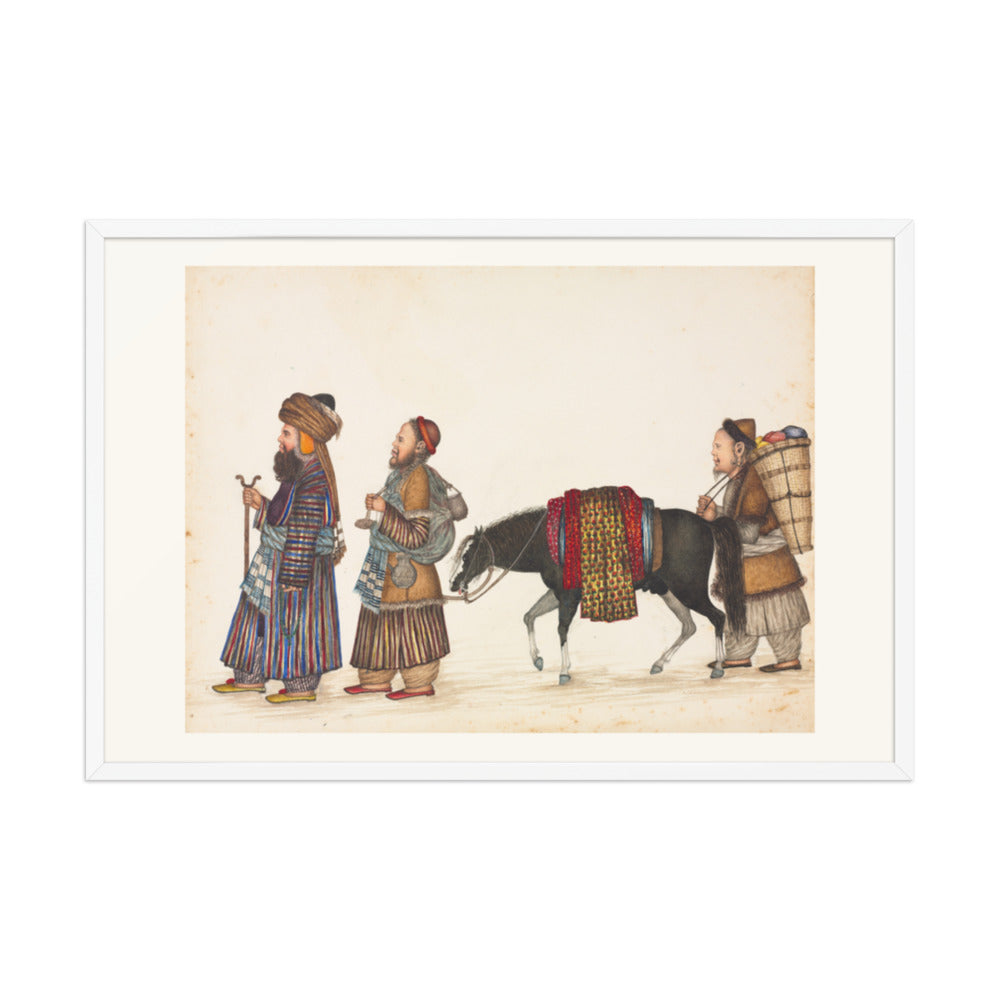 A Family of Tartars — Restored Indian Court Wall Art — view 10