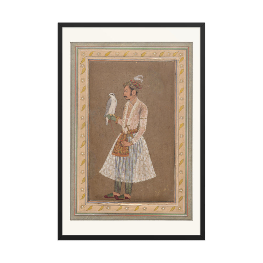 Raja Jagat Singh of Nurpur, by Bichitr — Restored Mughal Wall Art — view 8