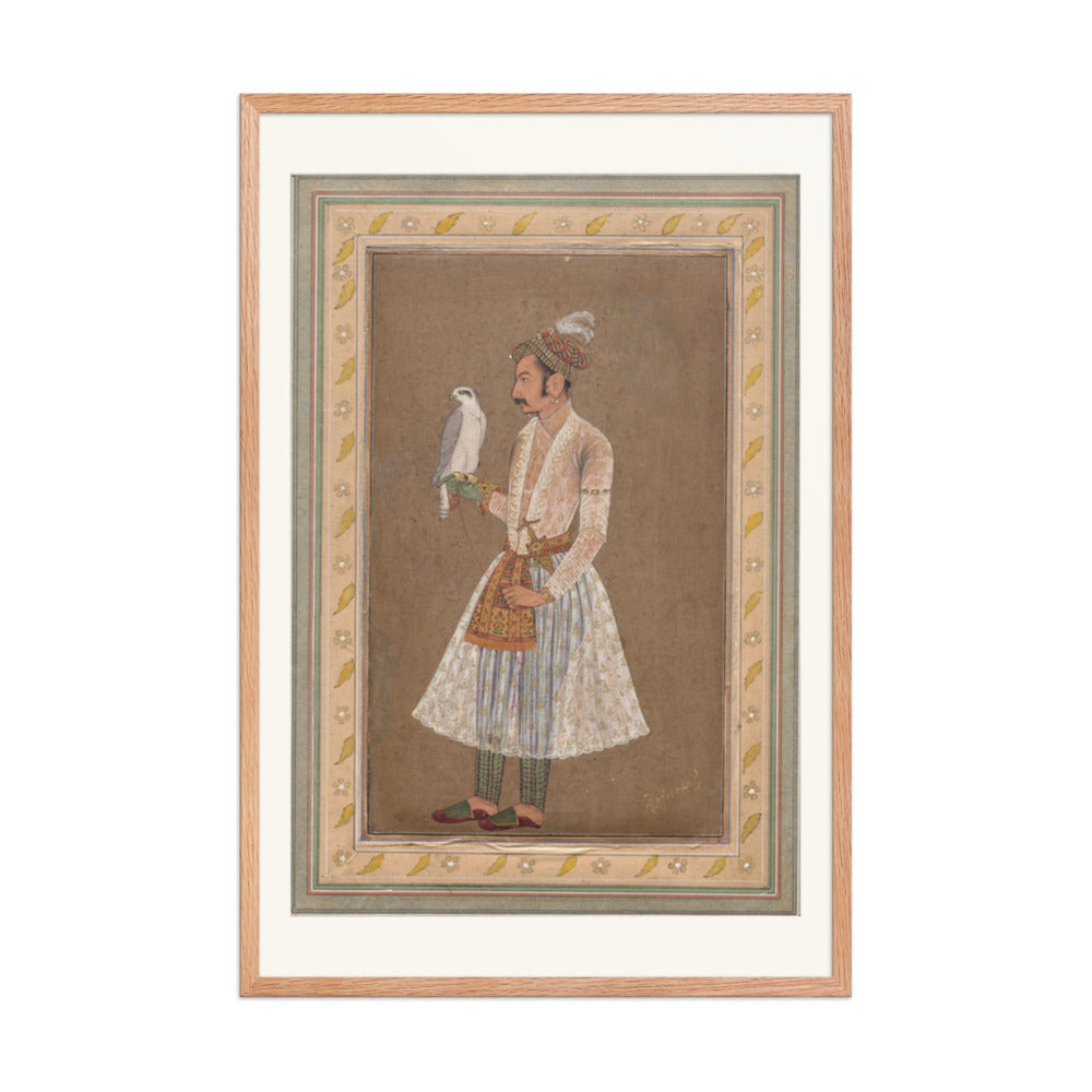 Raja Jagat Singh of Nurpur, by Bichitr — Restored Mughal Wall Art — view 9