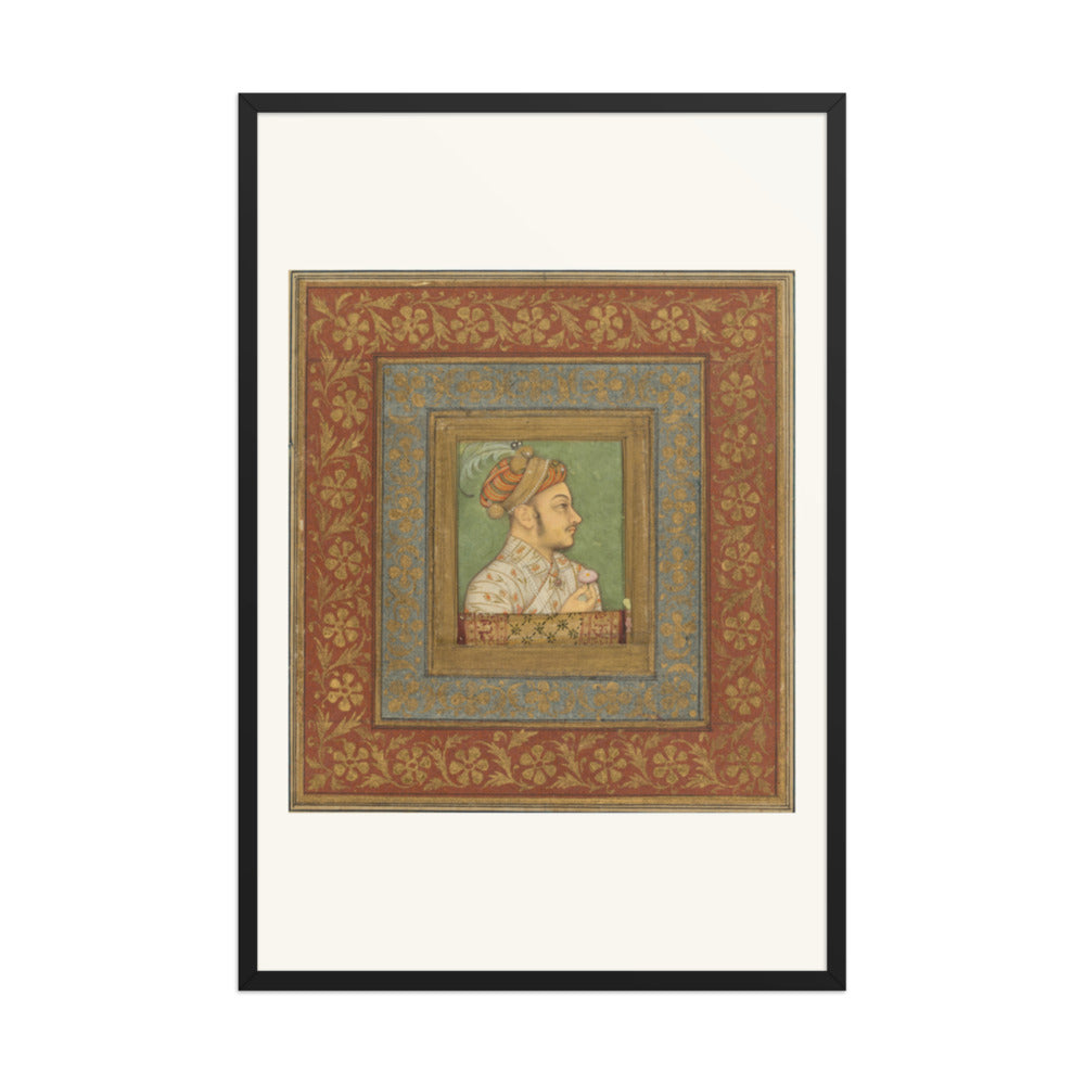Prince Murad Bakhsh, by Balchand — Restored Mughal Wall Art — view 8