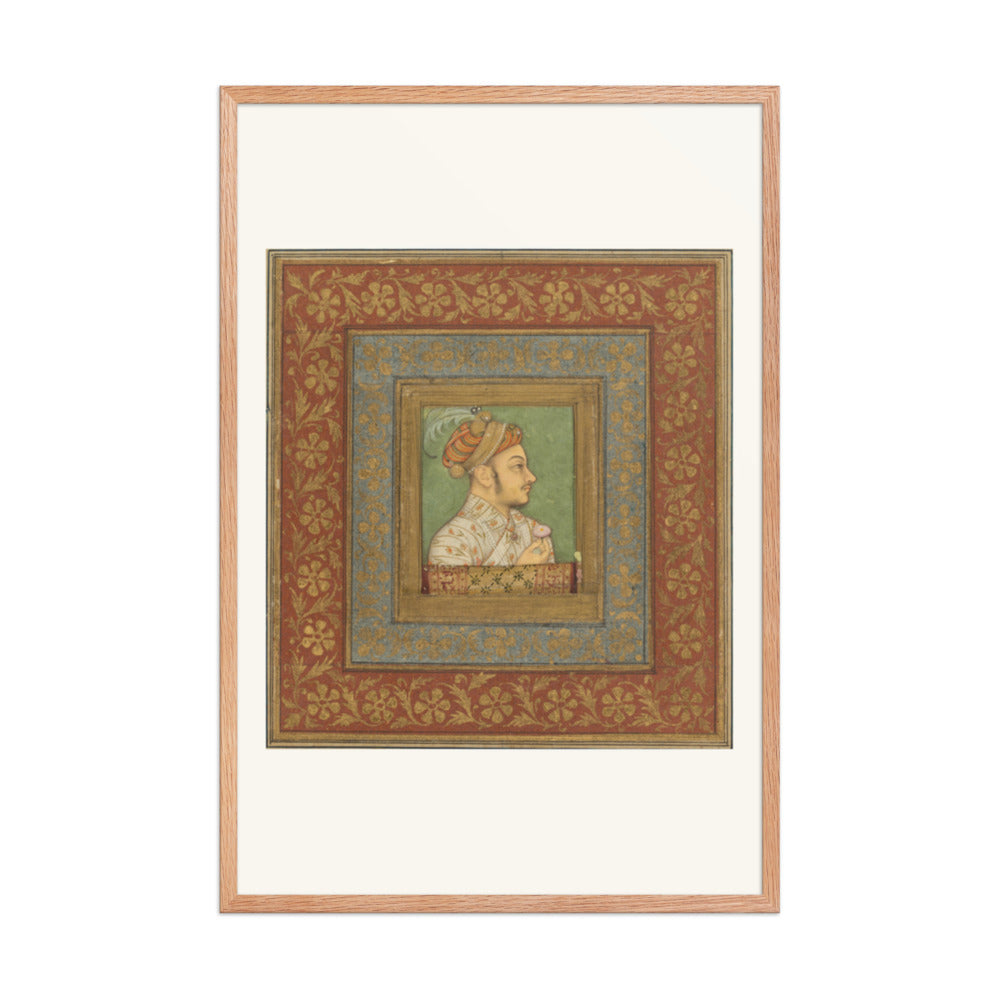 Prince Murad Bakhsh, by Balchand — Restored Mughal Wall Art — view 9