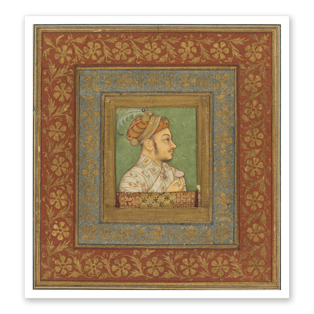 Prince Murad Bakhsh, by Balchand — Restored Mughal Wall Art — view 7