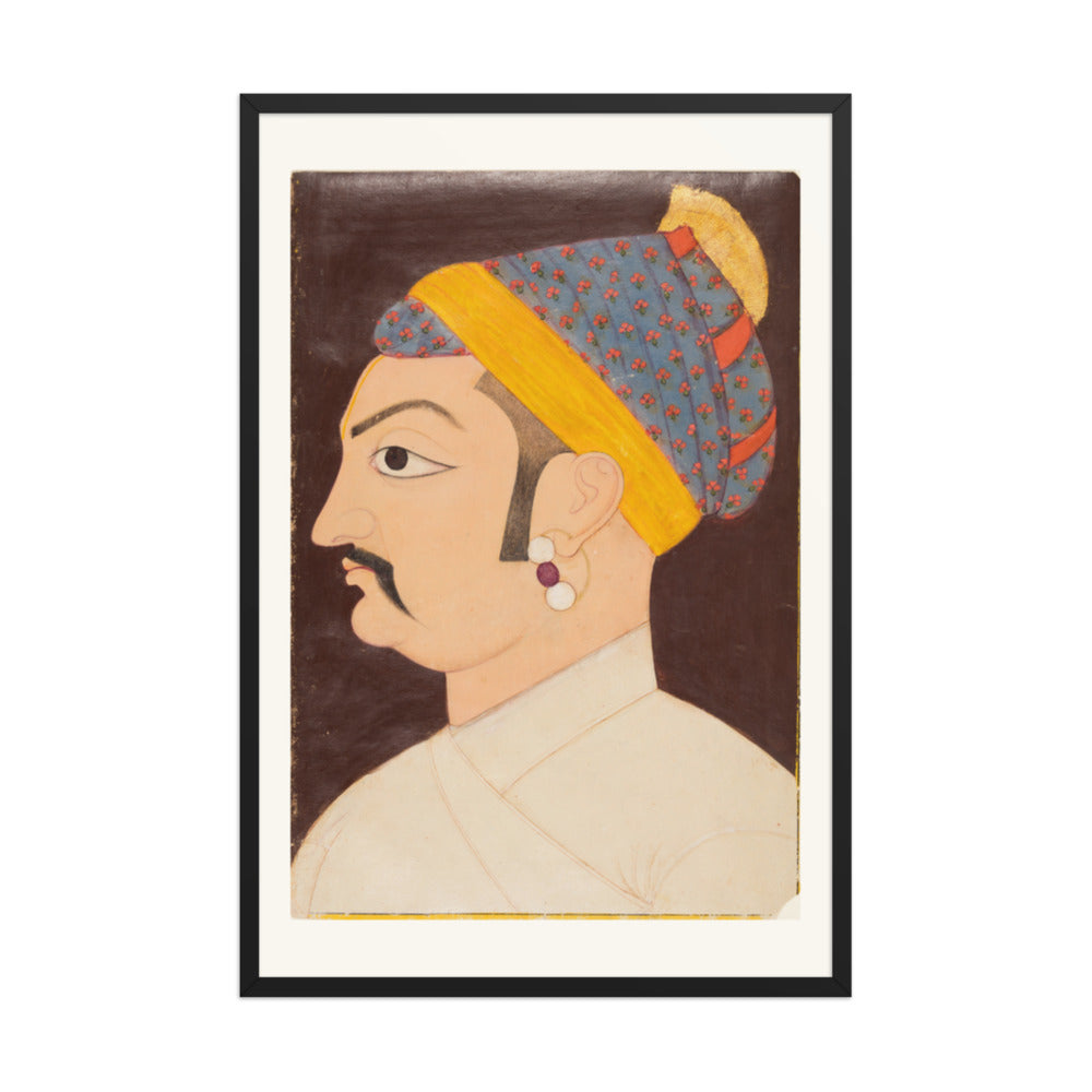 Portrait of Rao Shiv Singh Chandrawat — Restored Rajput Wall Art — view 10