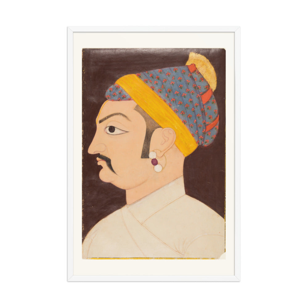 Portrait of Rao Shiv Singh Chandrawat — Restored Rajput Wall Art — view 12