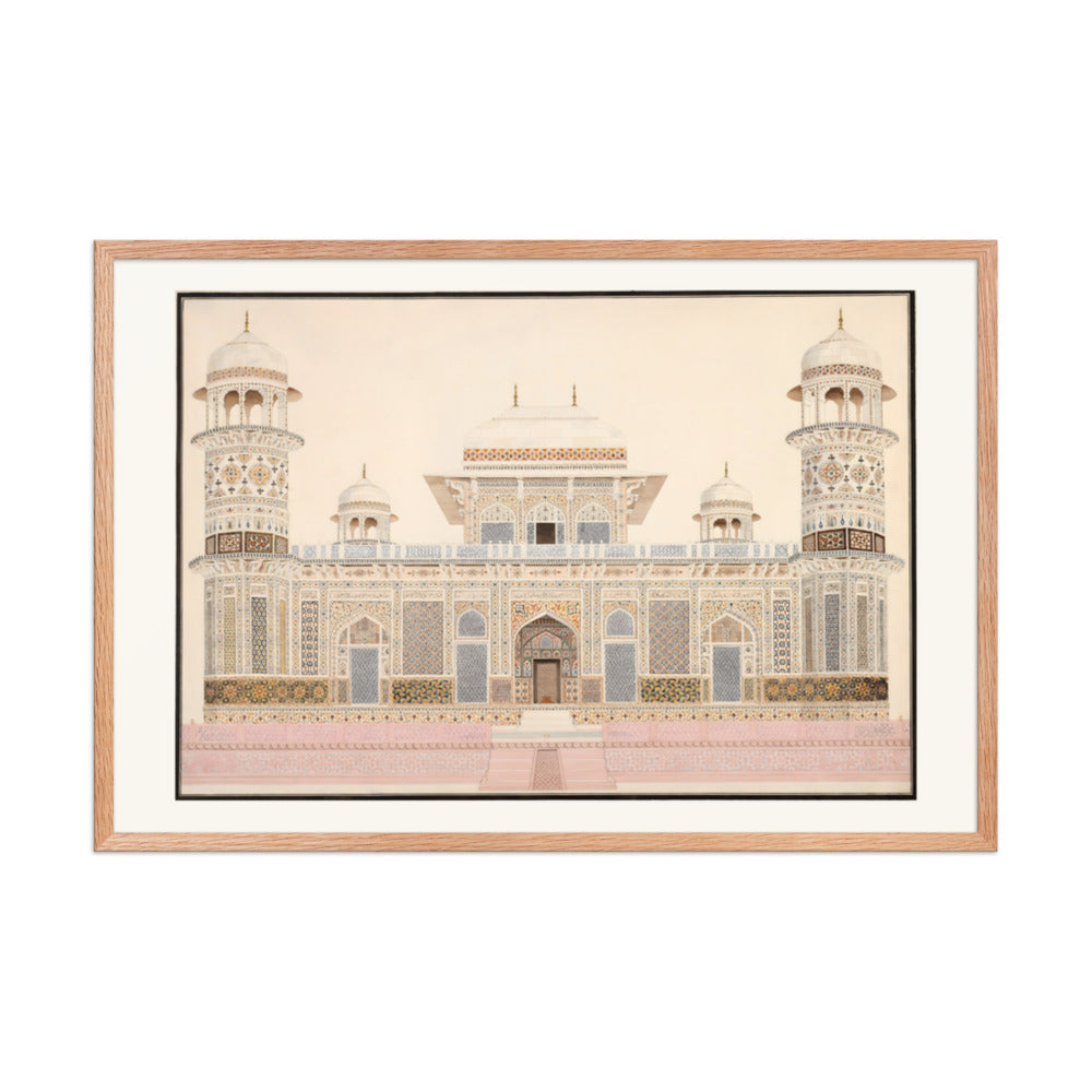 The Tomb of I'timad-ud-Daula — Restored Mughal Wall Art — view 11