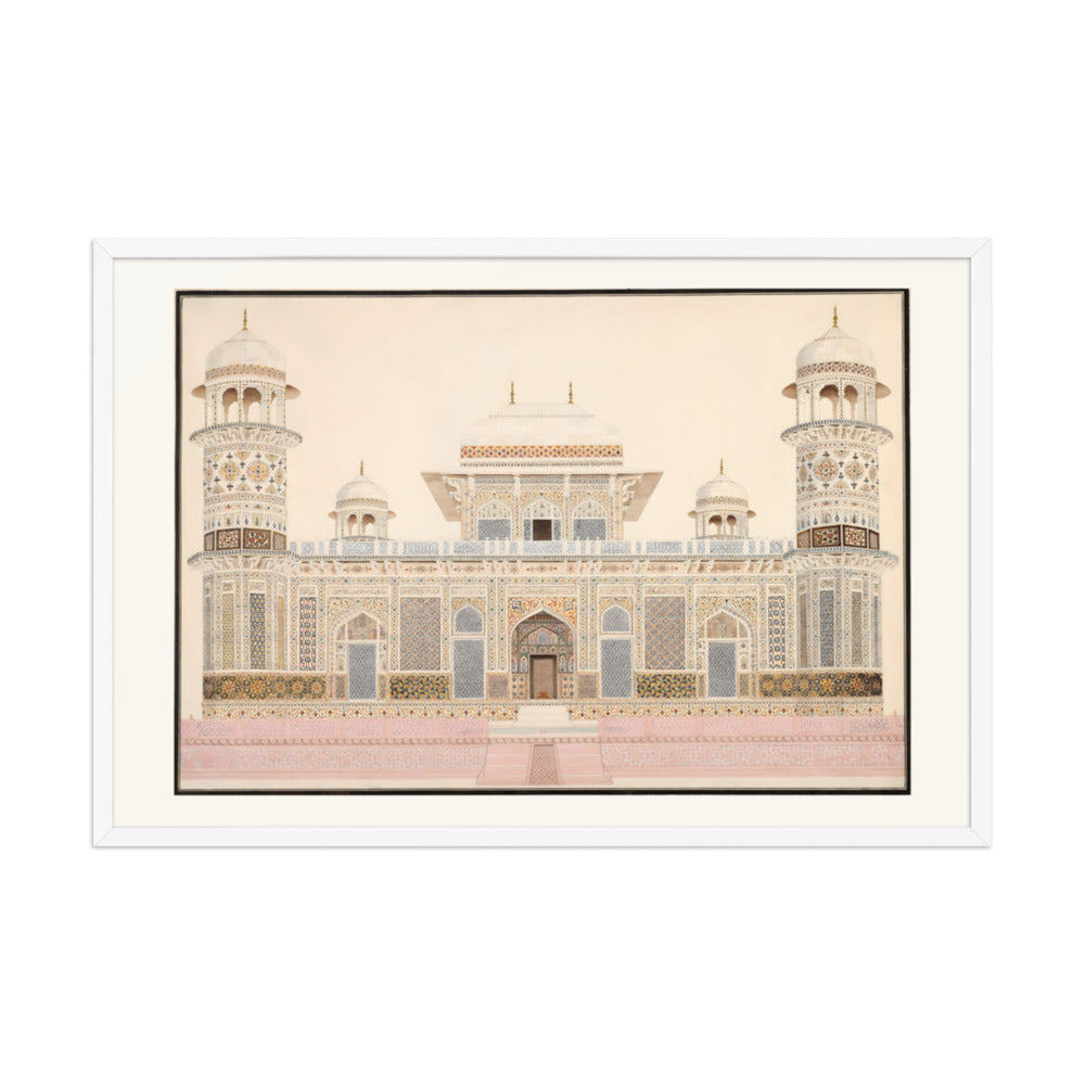 The Tomb of I'timad-ud-Daula — Restored Mughal Wall Art — view 12