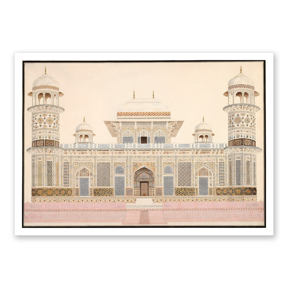 The Tomb of I'timad-ud-Daula — Restored Mughal Wall Art — view 7