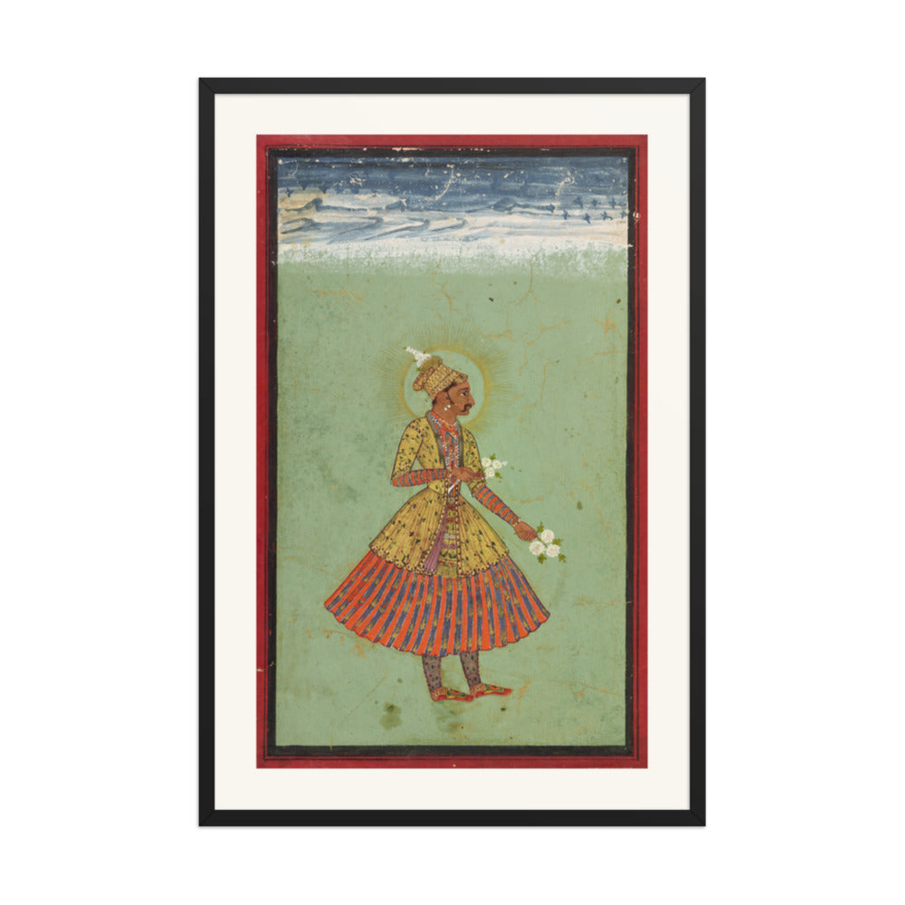 Raja Jagat Singh of Kota — Restored Rajput Wall Art — view 10