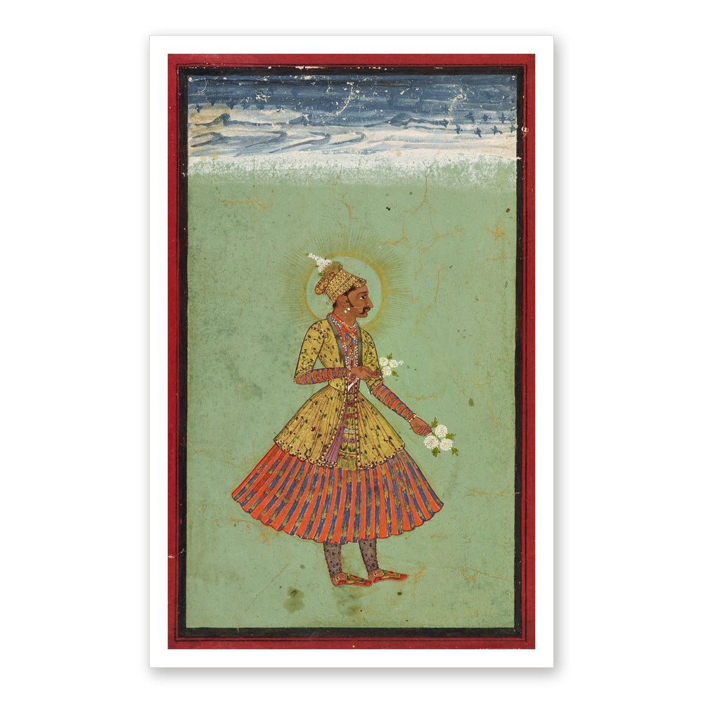 Raja Jagat Singh of Kota — Restored Rajput Wall Art — view 7