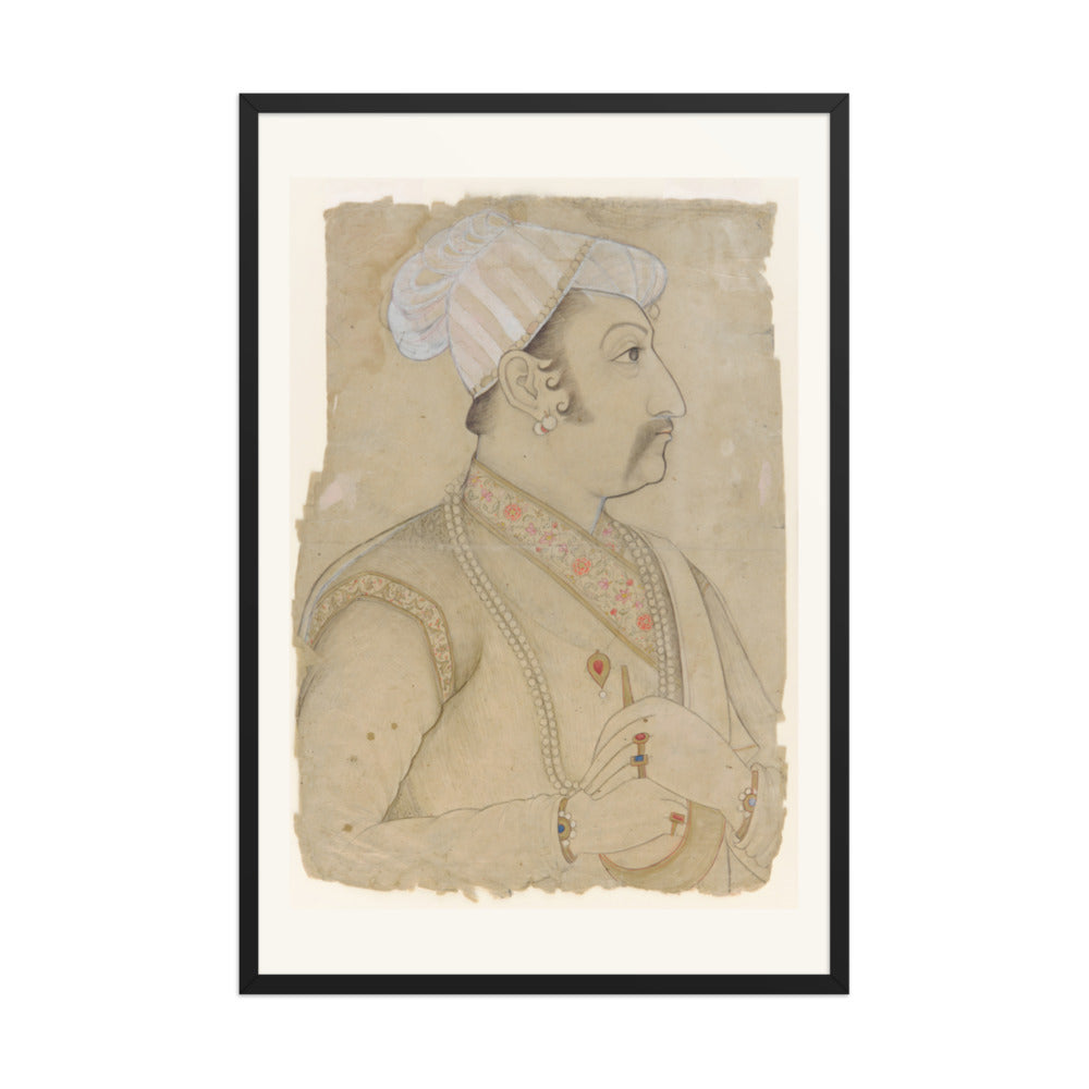 Raja Gaj Singh of Marwar — Restored Rajput Wall Art — view 10