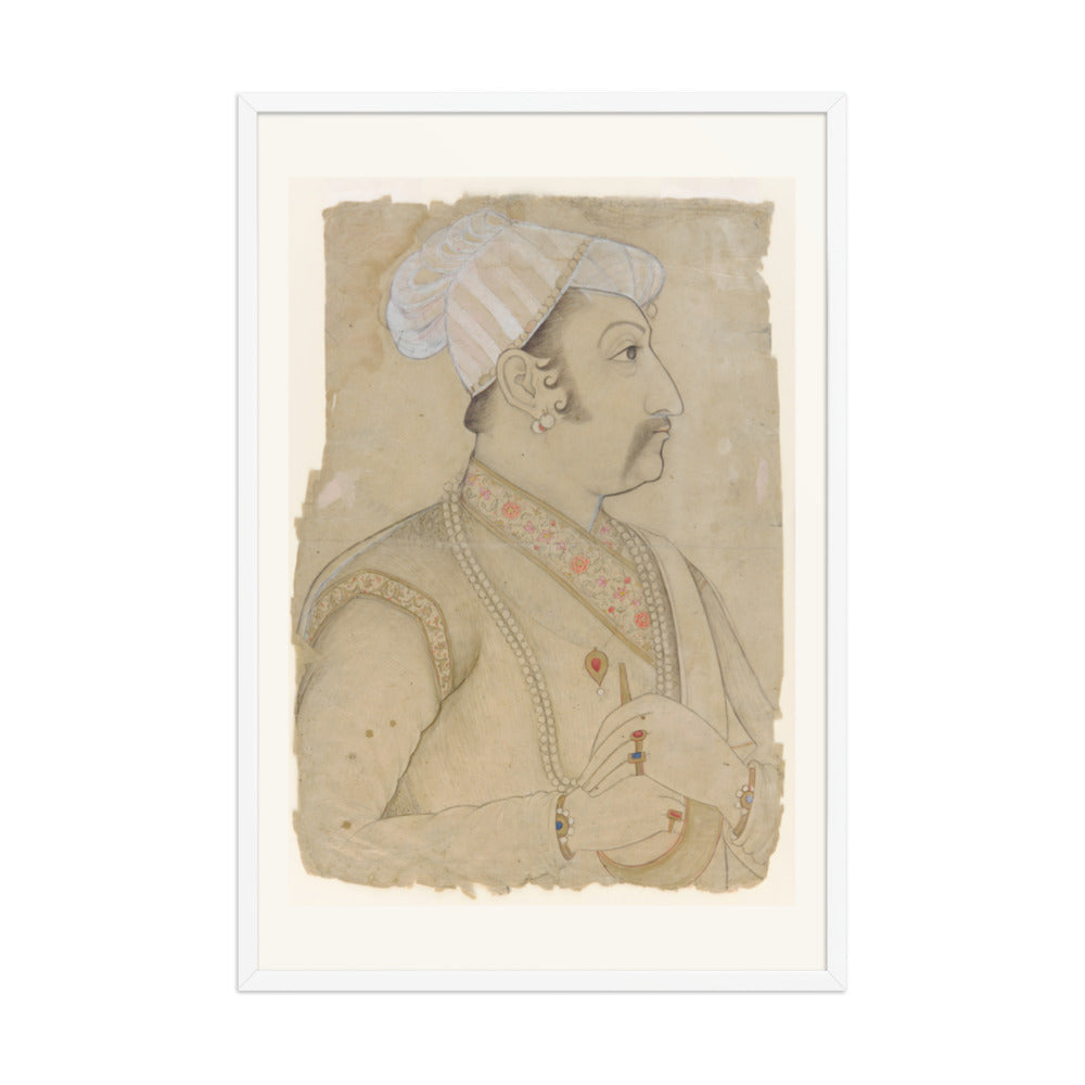 Raja Gaj Singh of Marwar — Restored Rajput Wall Art — view 12