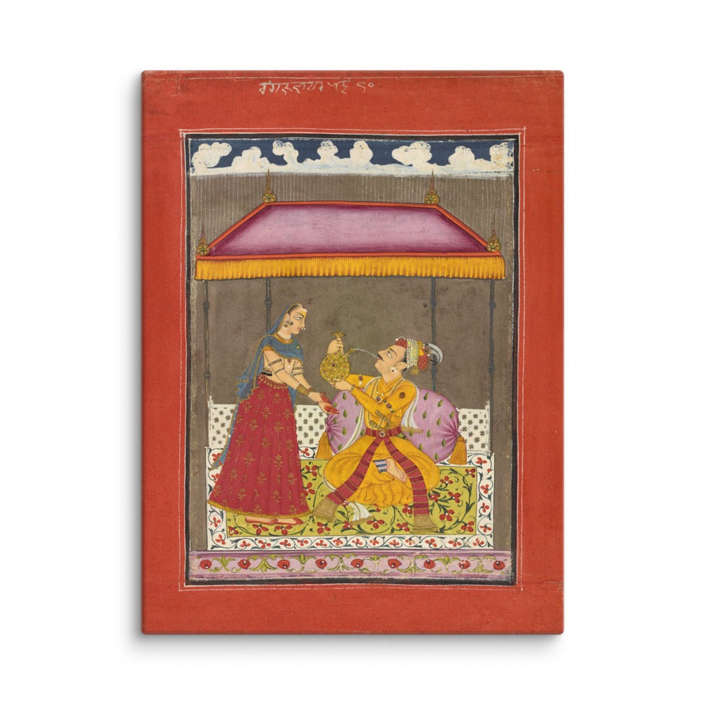 Jalandhara Ragaputra — Ragamala Folio — Restored Rajput Wall Art — view 15