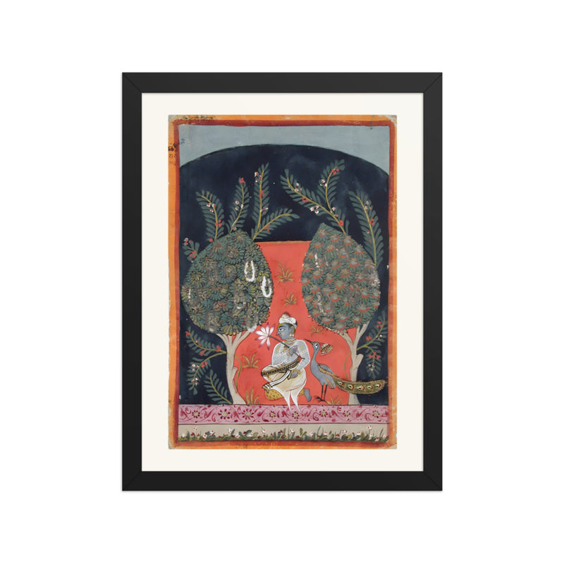 Chateri Ragini — Restored Rajput Wall Art