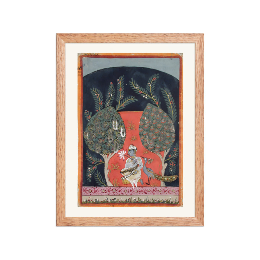 Chateri Ragini — Restored Rajput Wall Art — view 2