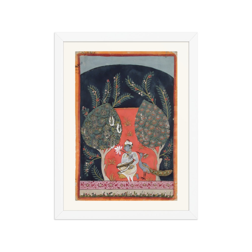 Chateri Ragini — Restored Rajput Wall Art — view 3