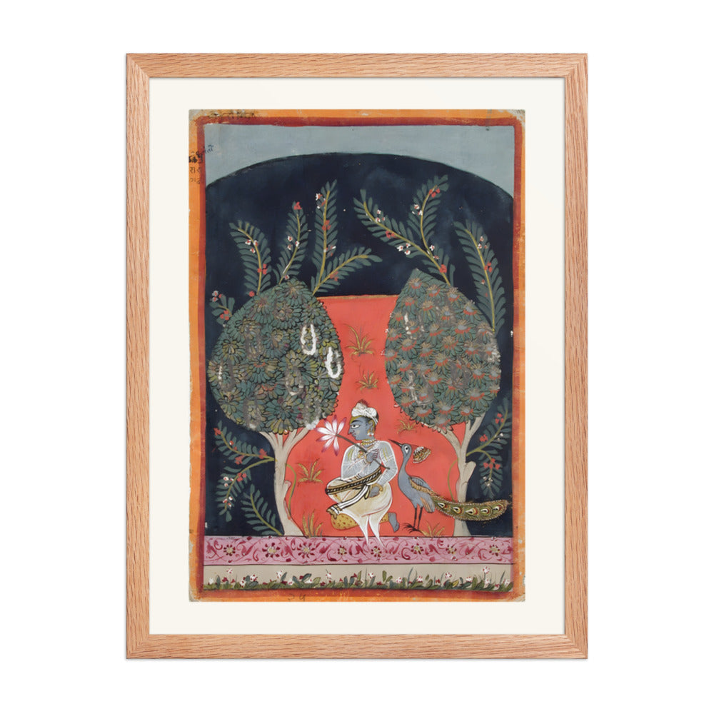 Chateri Ragini — Restored Rajput Wall Art — view 5