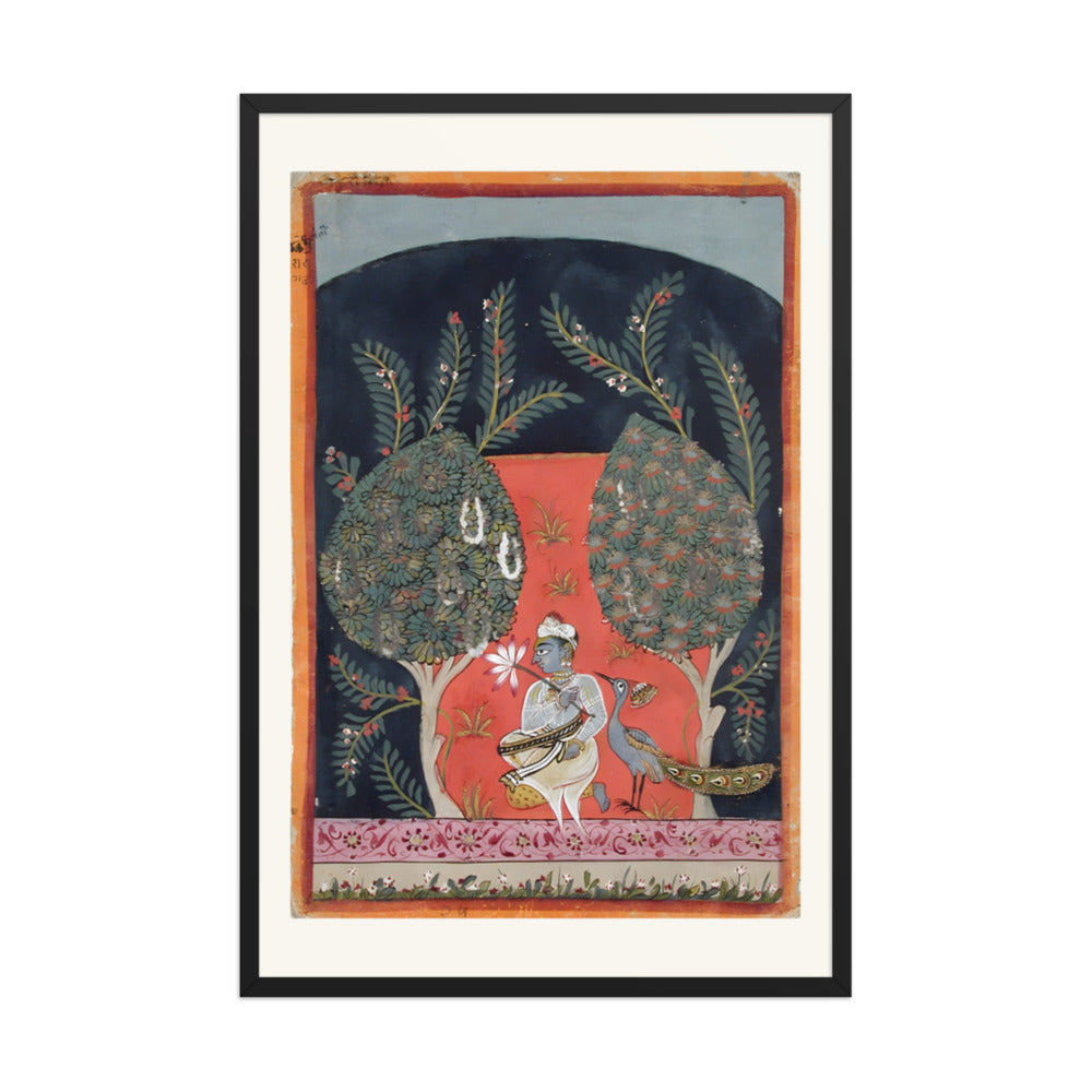 Chateri Ragini — Restored Rajput Wall Art — view 7