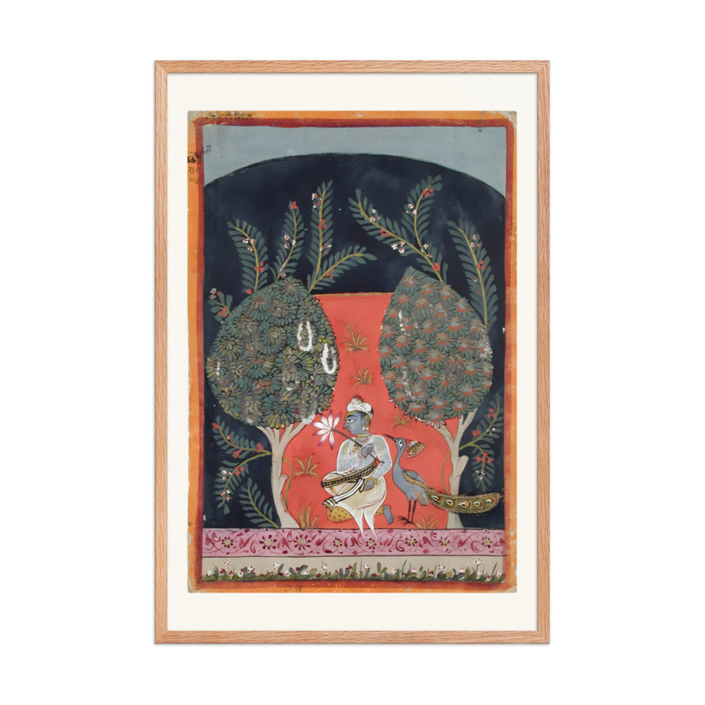 Chateri Ragini — Restored Rajput Wall Art — view 8