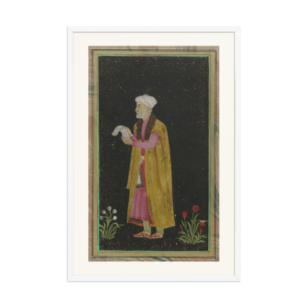 Portrait of I'timad al-Dawla — Restored Mughal Wall Art — view 12