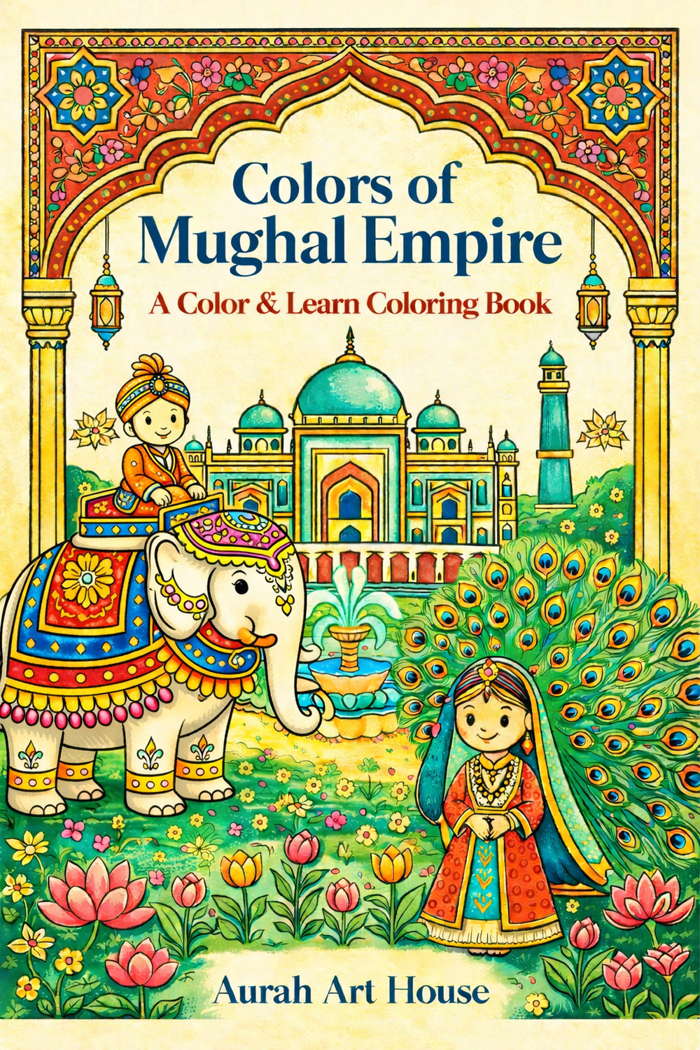 Colors of the Mughal Empire — Coloring Book — view 2