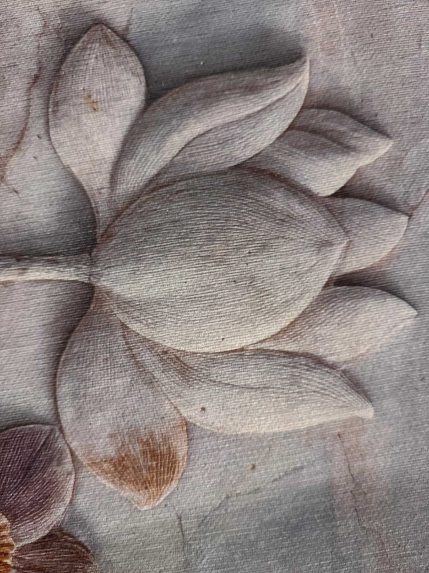 3D Floral Relief Area Rug — view 5