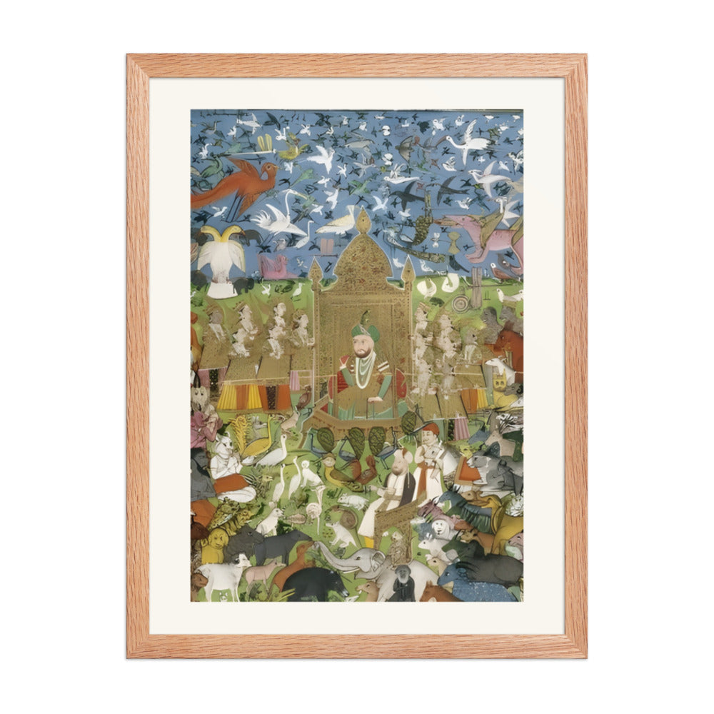 King Solomon Enthroned Among the Beasts and Birds — view 2