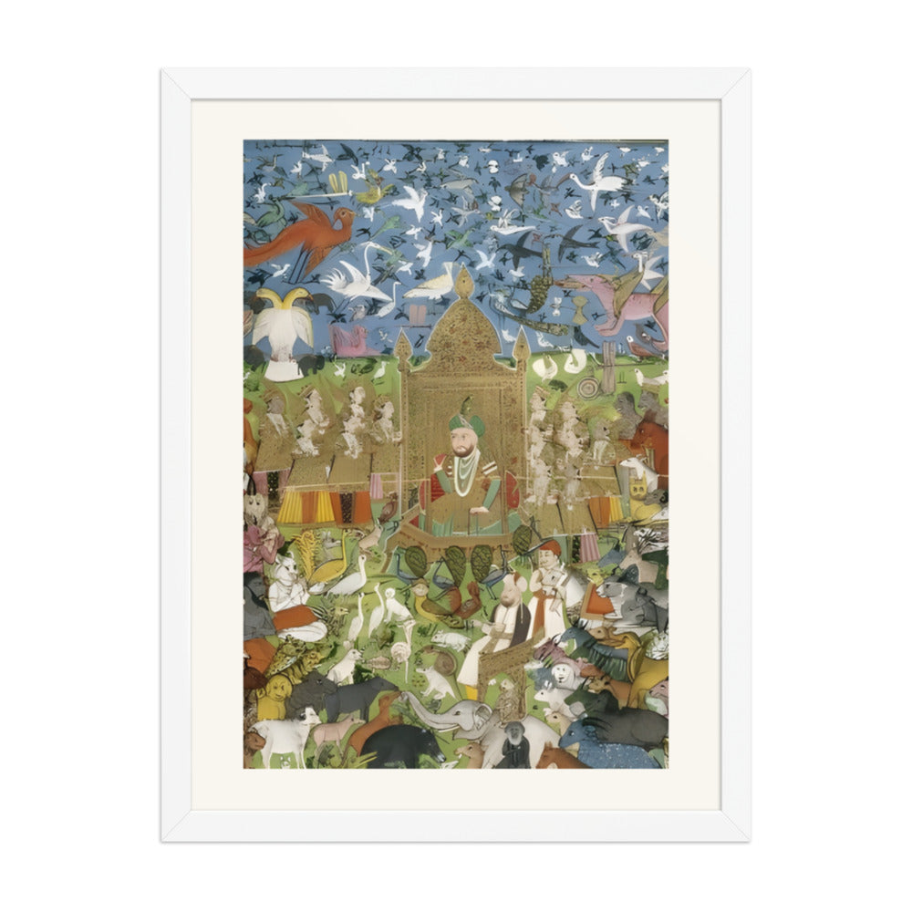 King Solomon Enthroned Among the Beasts and Birds — view 3