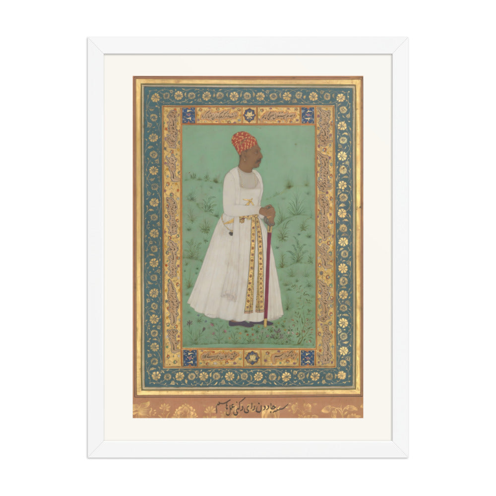 Portrait of Jadun Rai of the Deccan — Shah Jahan Album — view 3