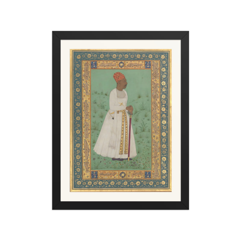 Portrait of Jadun Rai of the Deccan — Shah Jahan Album