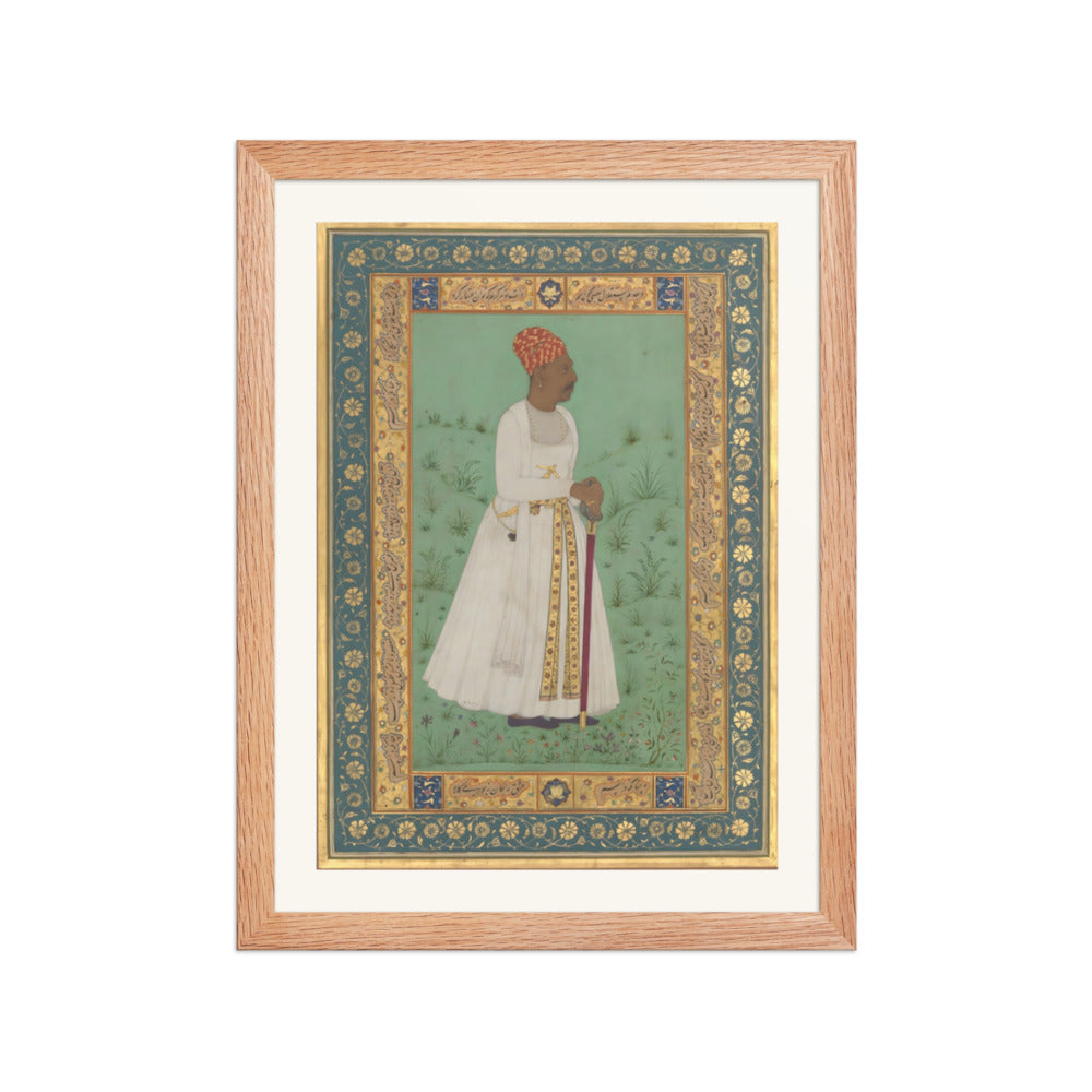 Portrait of Jadun Rai of the Deccan — Shah Jahan Album — view 2