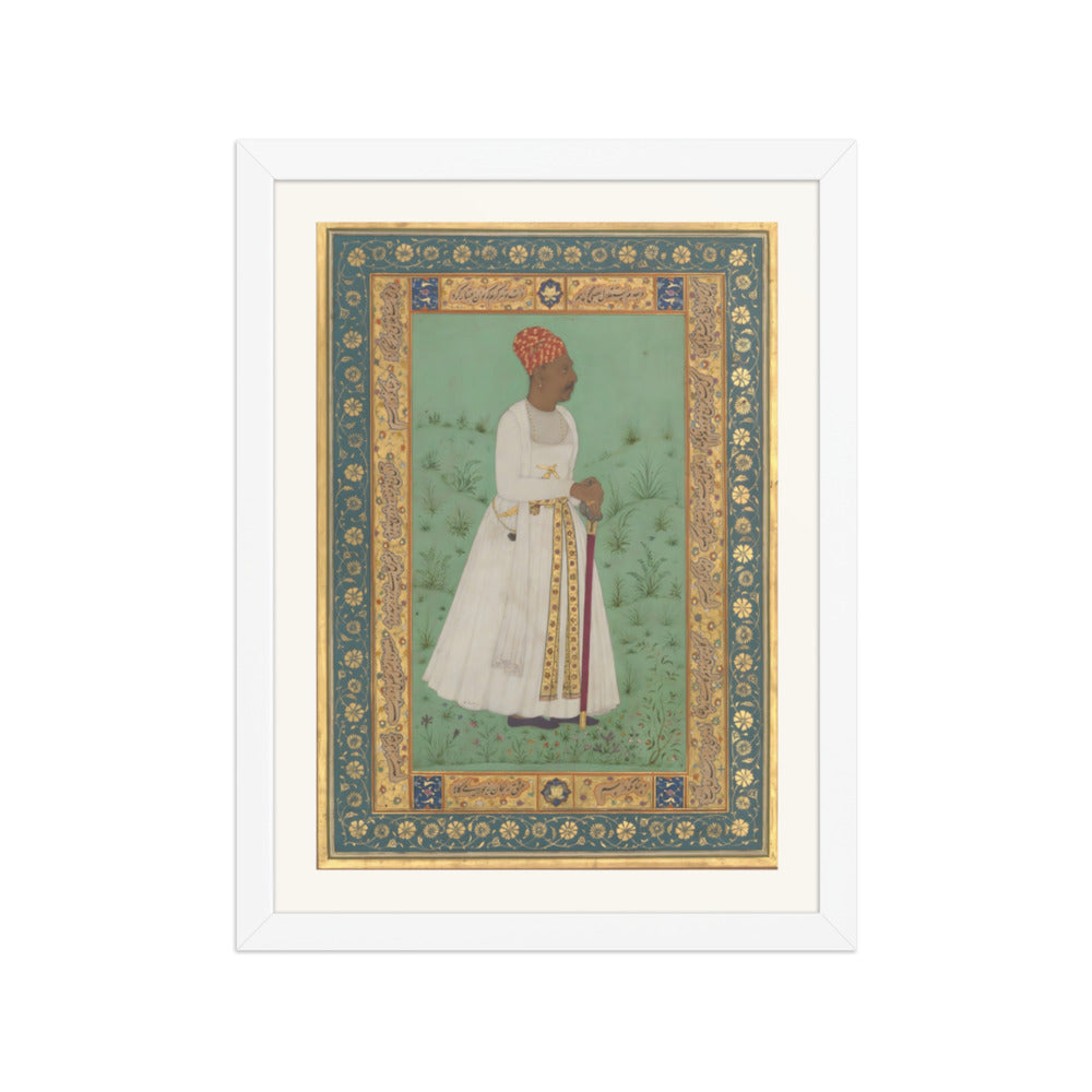 Portrait of Jadun Rai of the Deccan — Shah Jahan Album — view 3