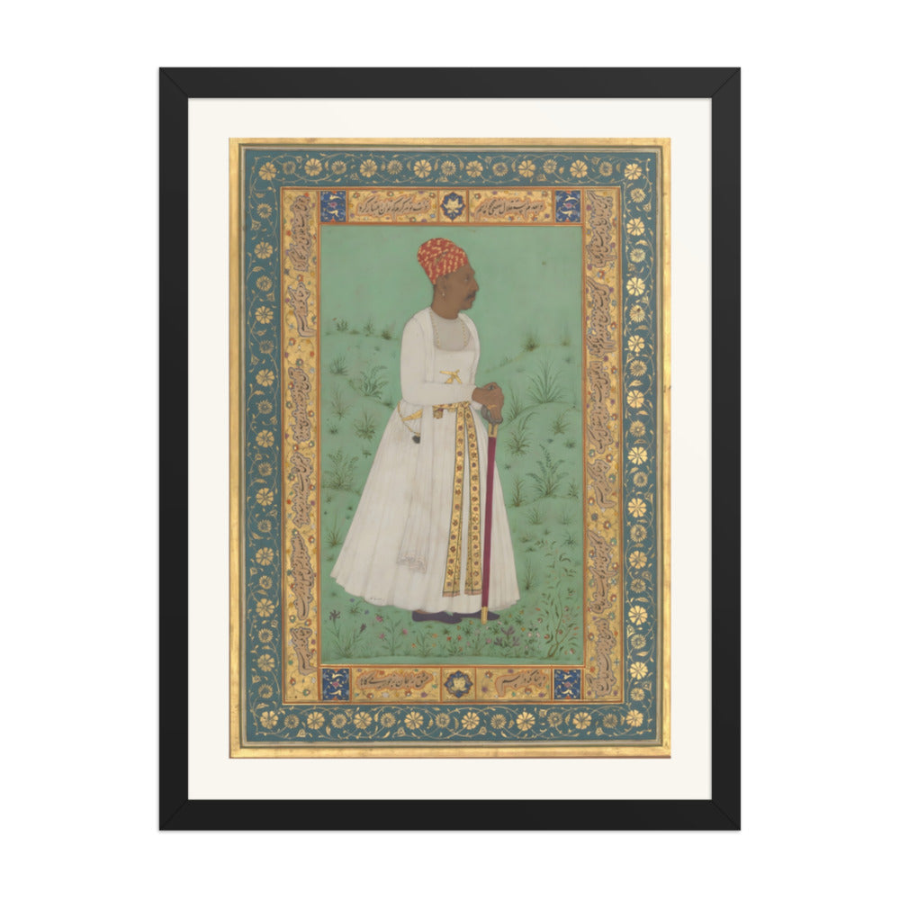 Portrait of Jadun Rai of the Deccan — Shah Jahan Album — view 4