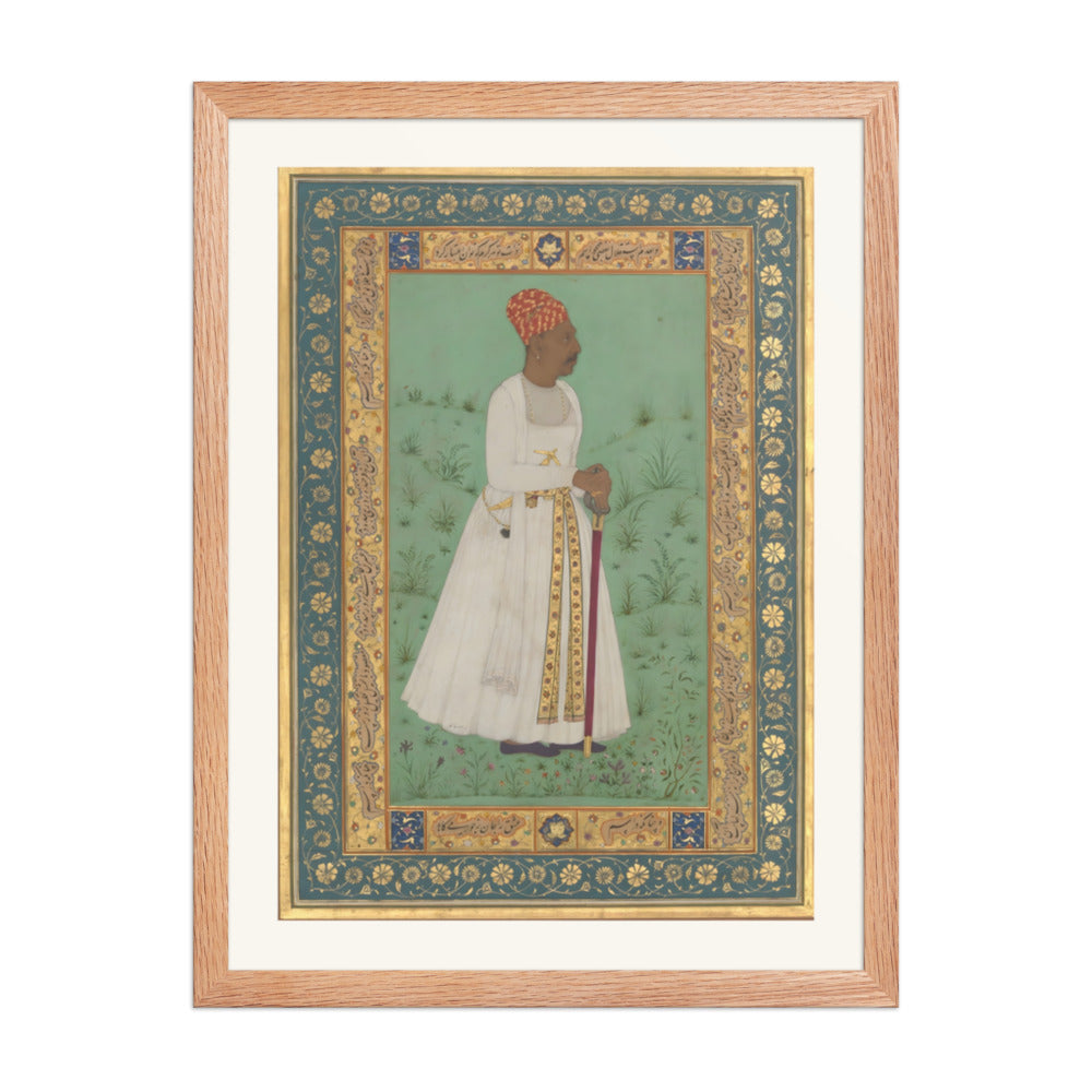 Portrait of Jadun Rai of the Deccan — Shah Jahan Album — view 5