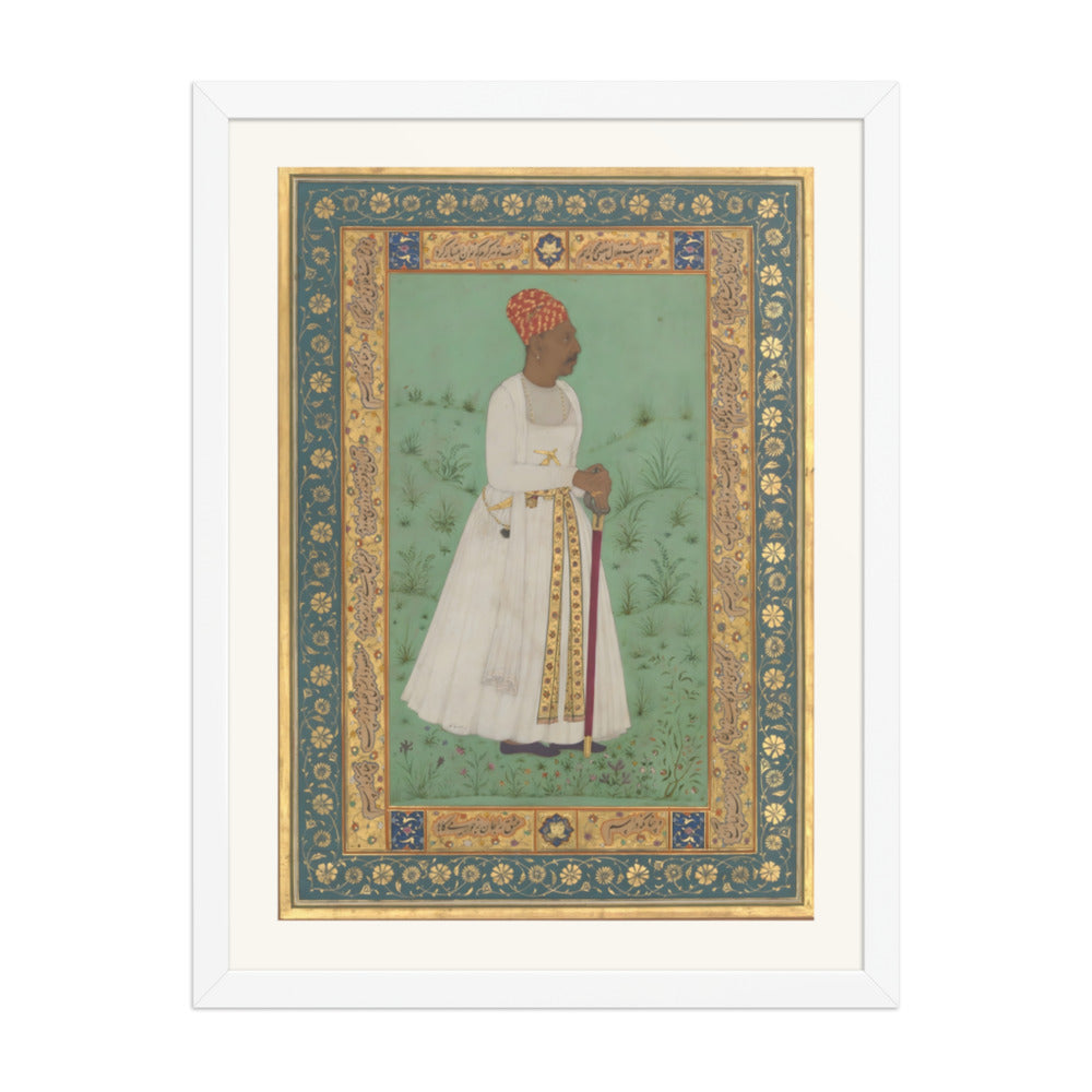 Portrait of Jadun Rai of the Deccan — Shah Jahan Album — view 6