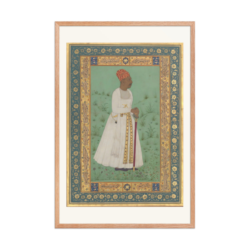 Portrait of Jadun Rai of the Deccan — Shah Jahan Album — view 8