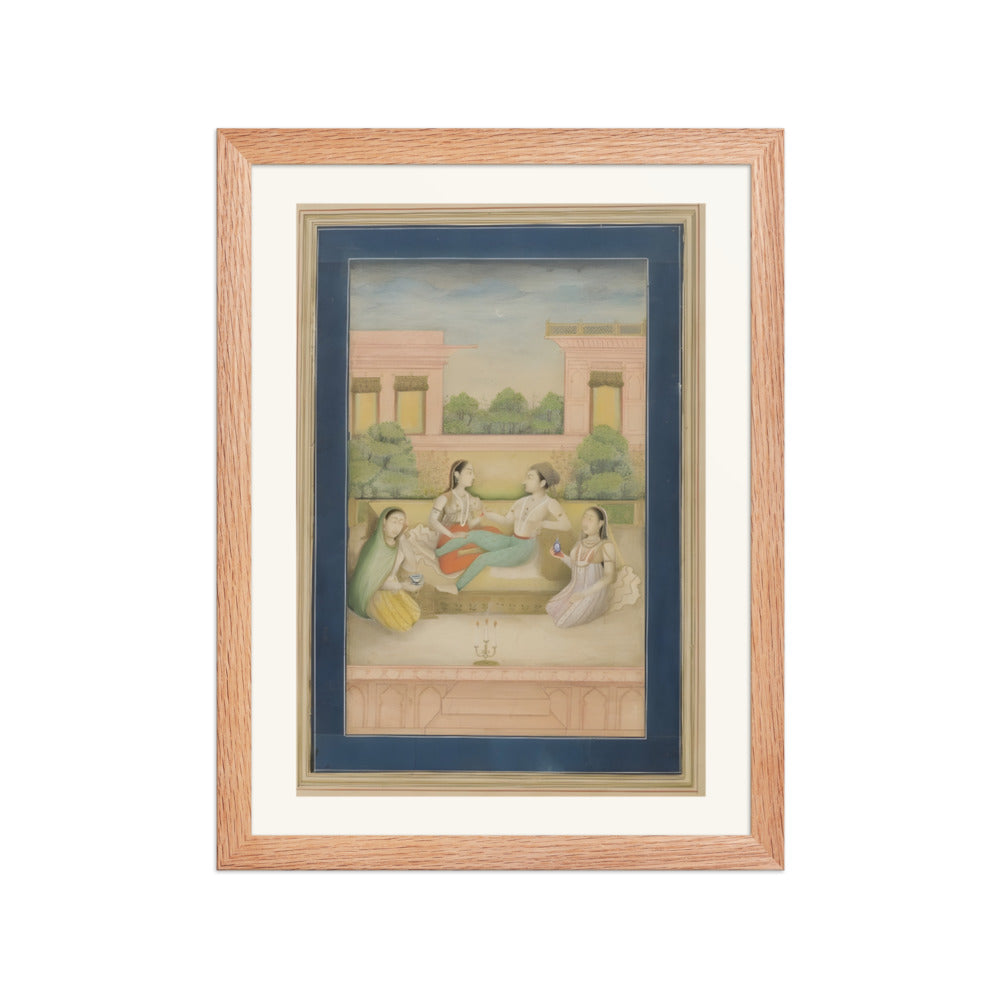 A Prince and His Consort on a Terrace — view 2