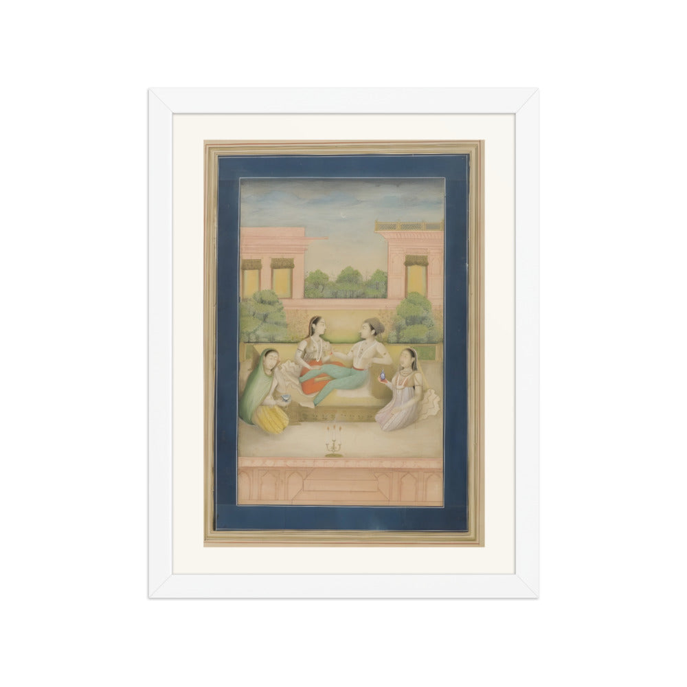 A Prince and His Consort on a Terrace — view 3